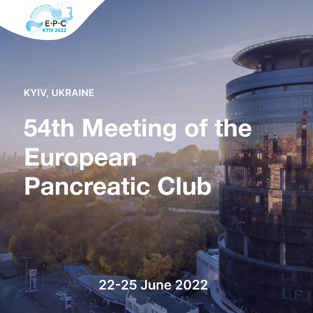 54th European Pancreatic Club Meeting (EPC) Senter for