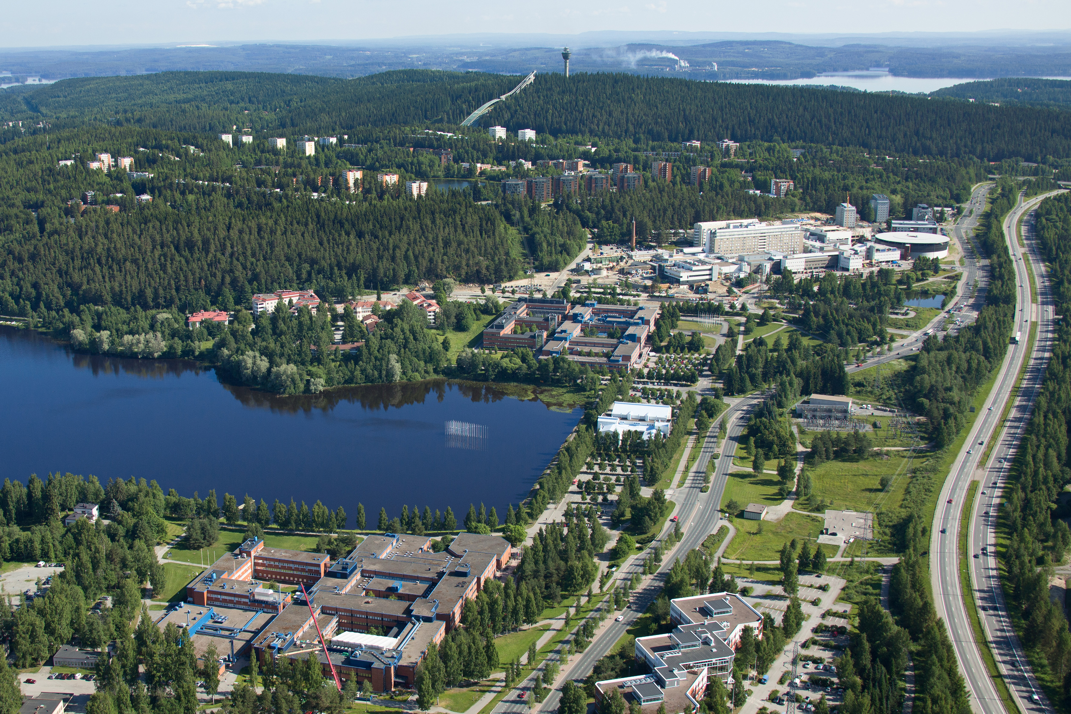 Kuopio Финляндия озеро