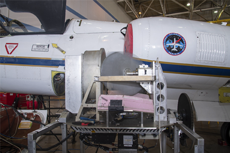 Instruments being mounted on NASA ER-2 aircraft