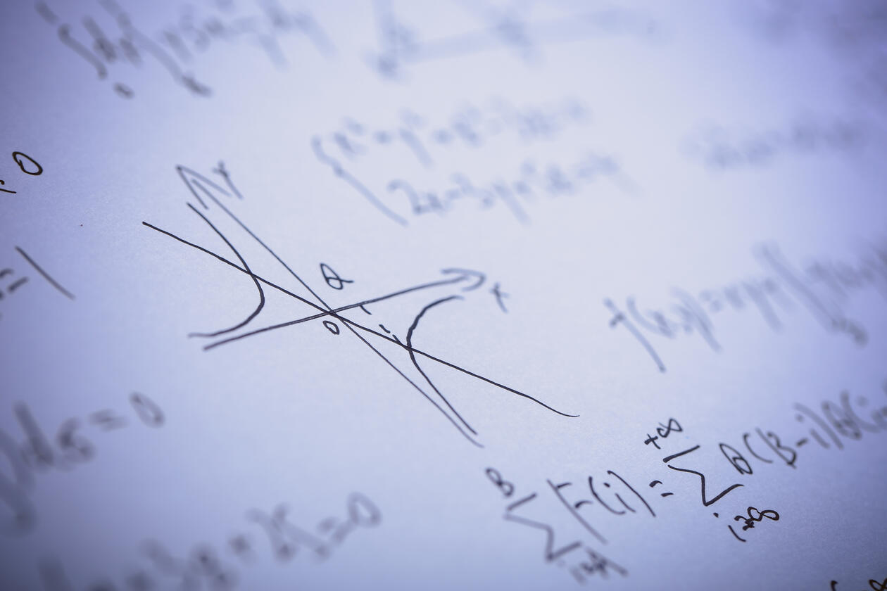 Matematikk, illutrasjonsbilde