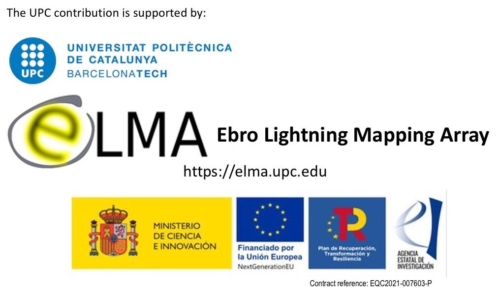 Logo: ELMA (Ebro Ligthning Map Array), Univ. of Catalonia