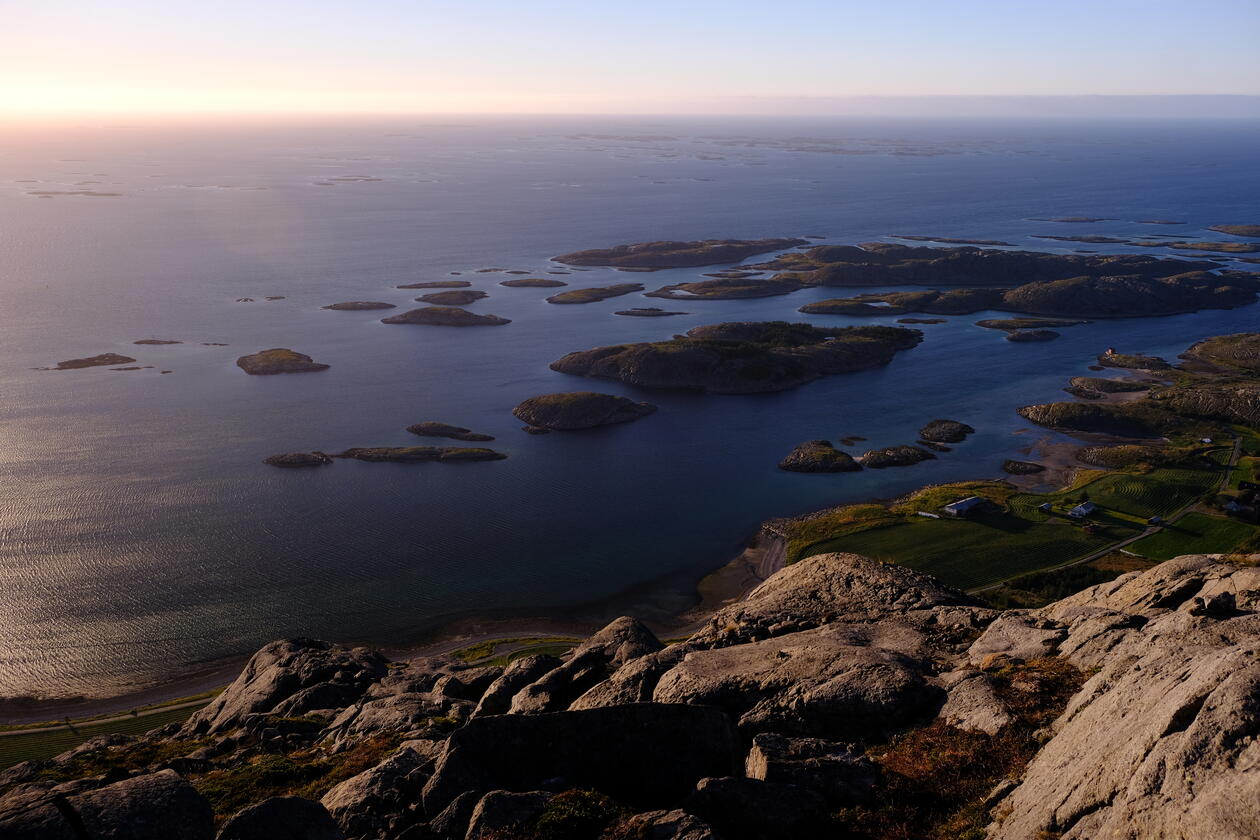 Skerries seen from above