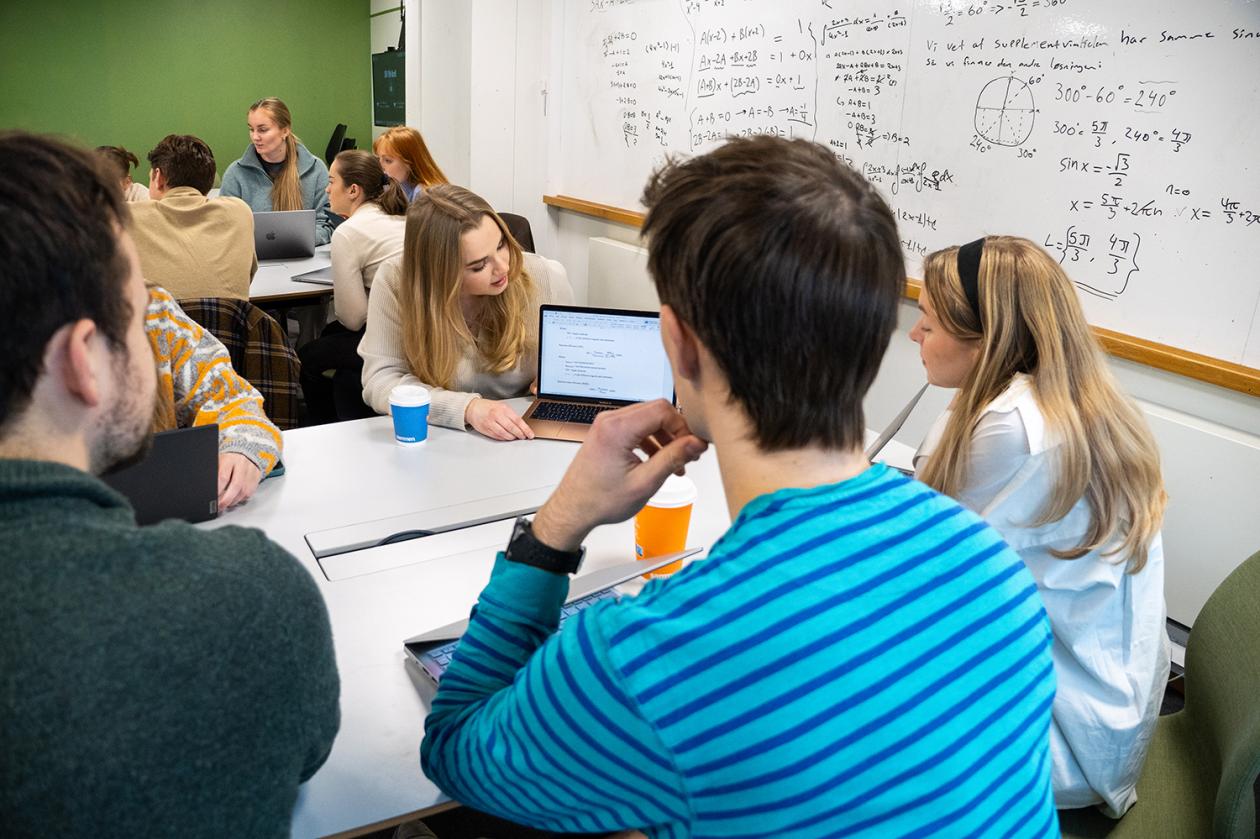 Studenter på aktivtrom 