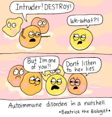 Tegneserie autoimmunitet