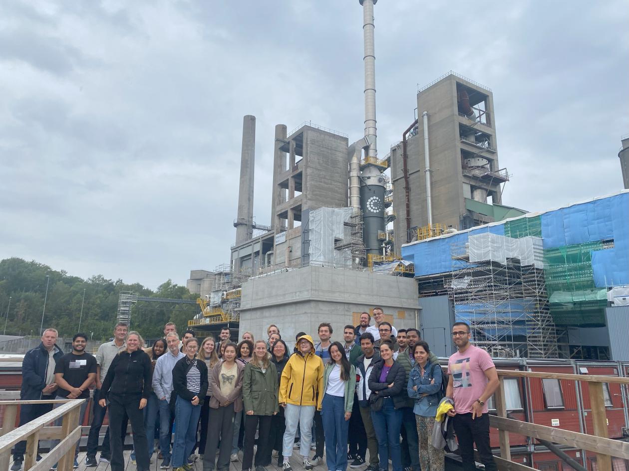 NorRen sommeskole hos Heidelberg Materials Brevik sementfabrikk. 