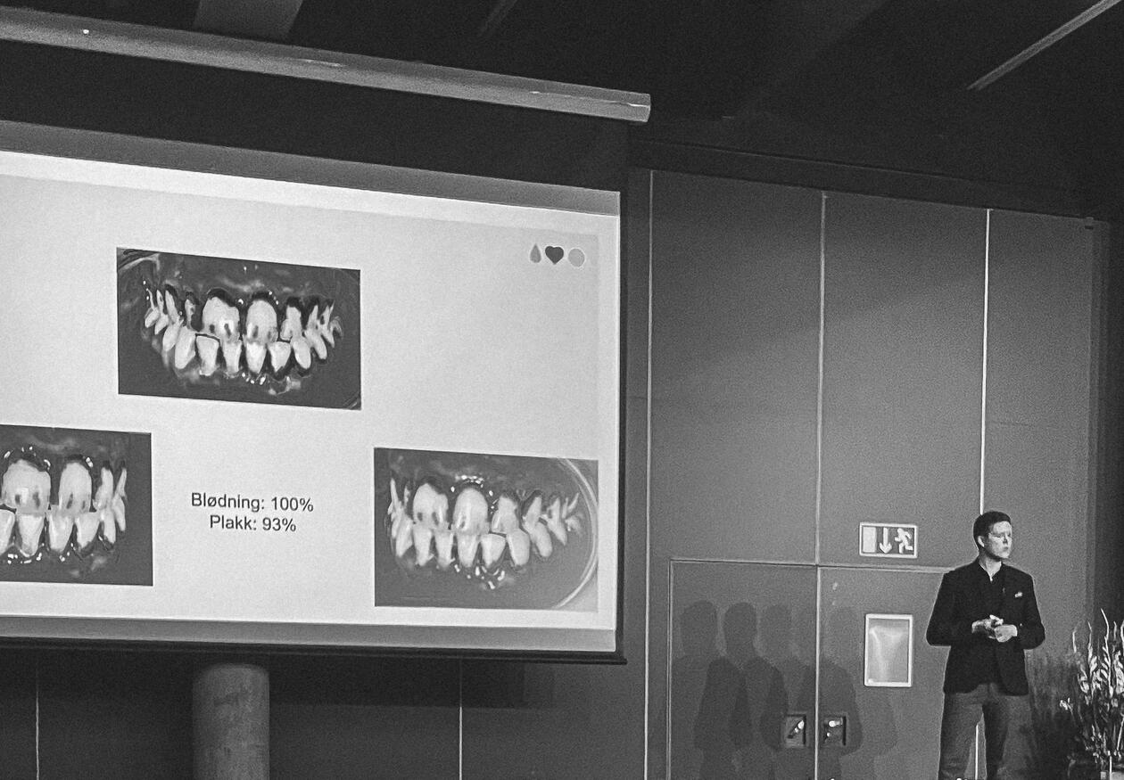 Picture of Anders Røsland at THE NATIONAL CONVENTION FOR THE NORWEGIAN DENTAL ASSOCIATION