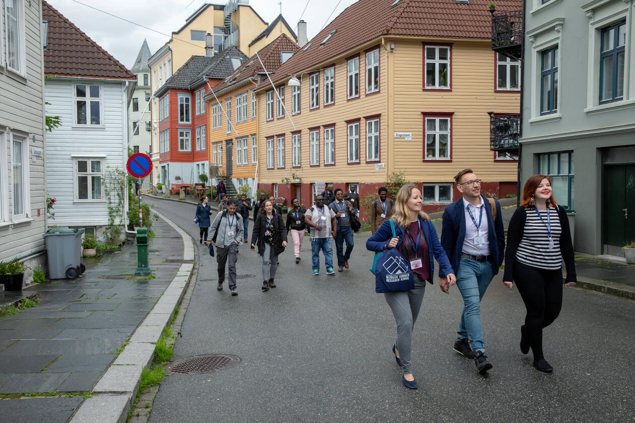 International students at University of Bergen