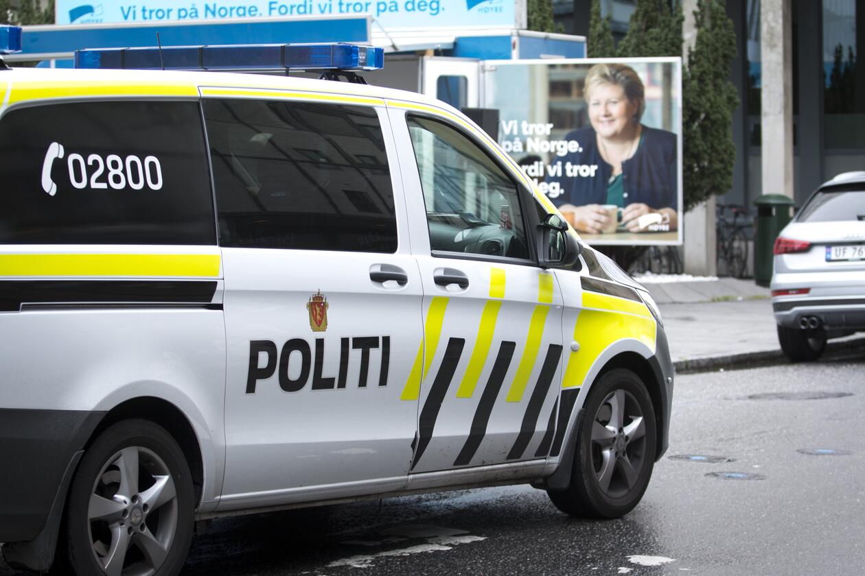 Norwegian police vehicle