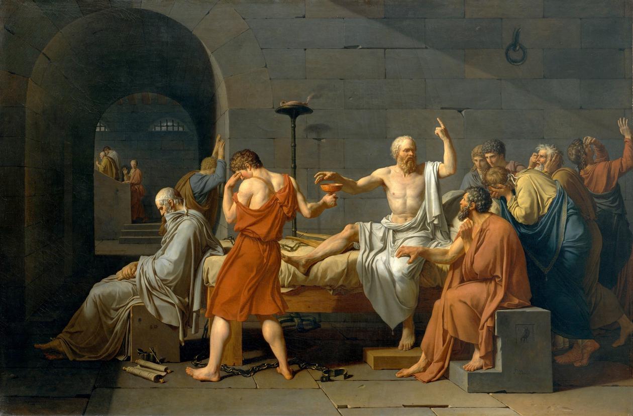 Maleri av Jacques-Louis David, 1787.