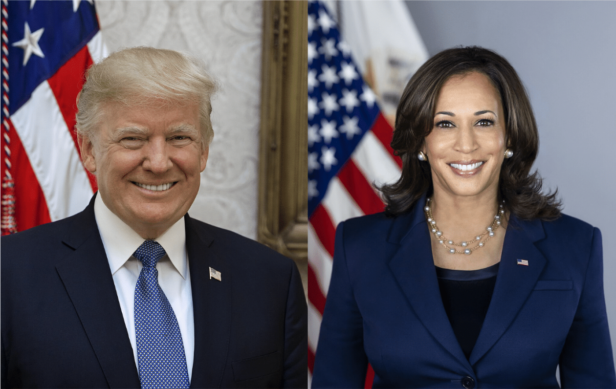 Trump and HArris