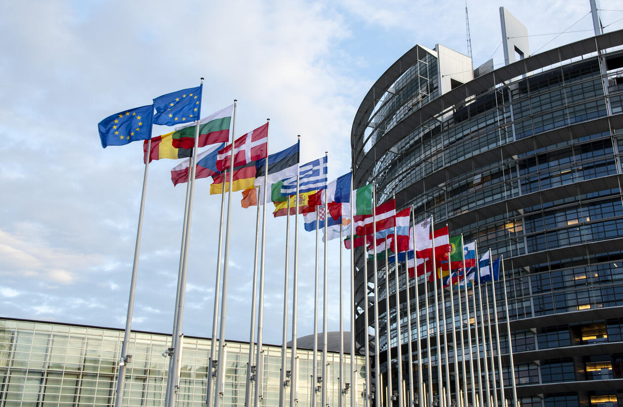 EU-parlamentet i Strasbourg