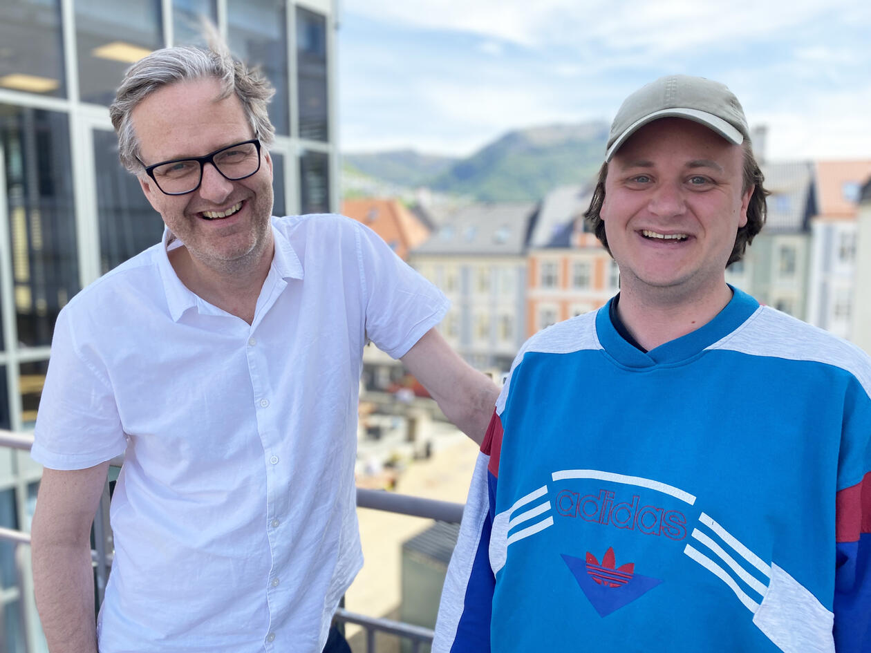 portrait of Håvard Haartstad and Johan Elfving