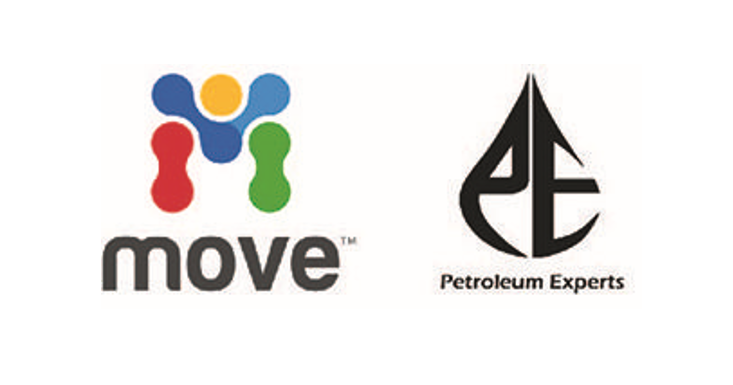 MOVE and Petex logos