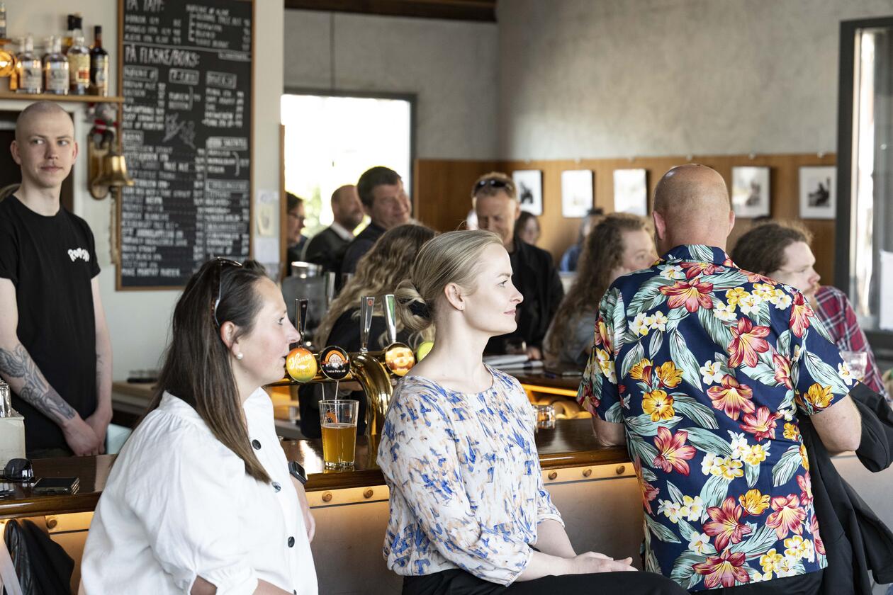 Publikum på Ocean Science Bar