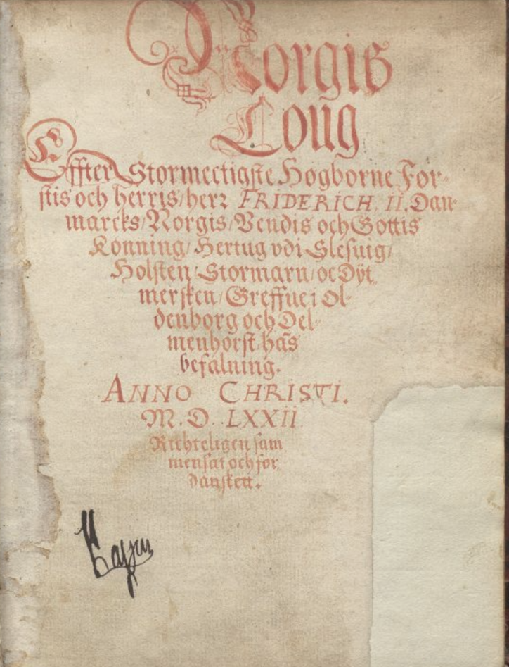 UBB Ms 65 4to title page