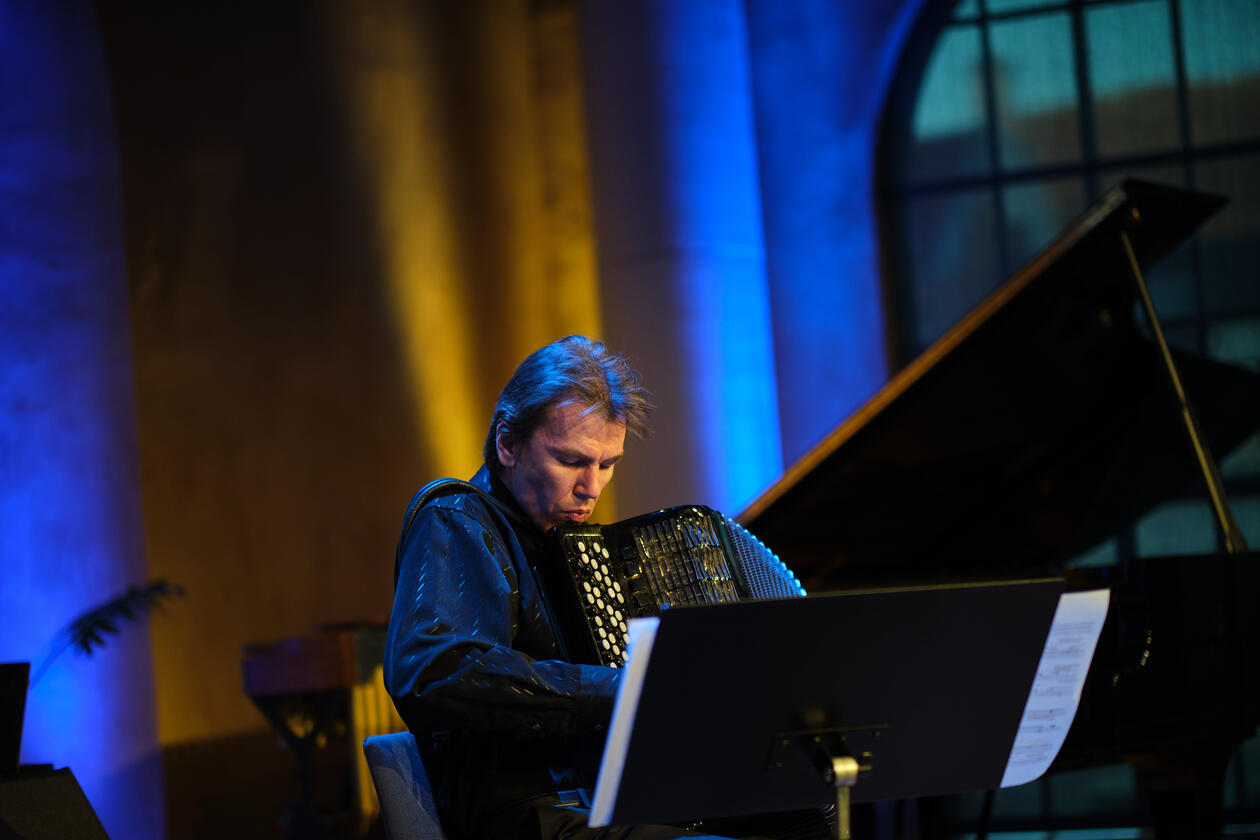 Støttekonsert for Ukraina i Universitetsaulaen. 