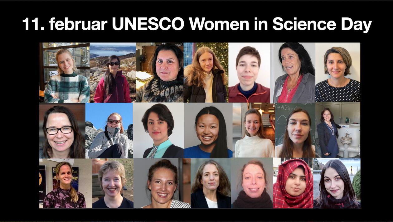 Kvinnelige vitenskapelige ansatte og studenter, MI 2021