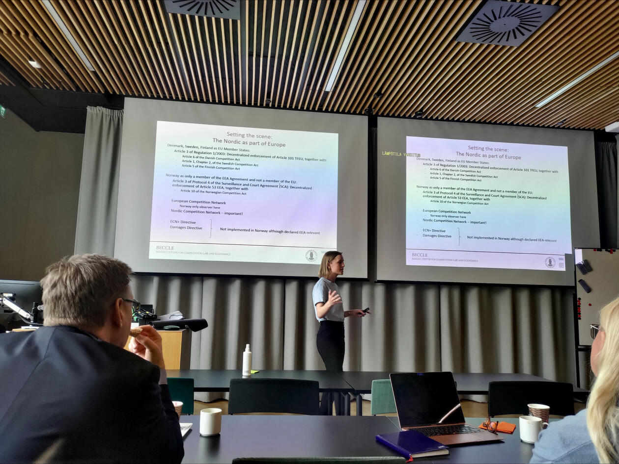 Nordic Academic Network Meeting for Competition Law