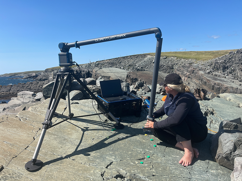 Scientist in the field