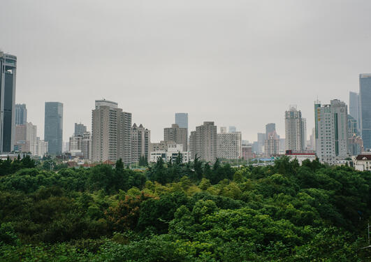 Beijing from a far