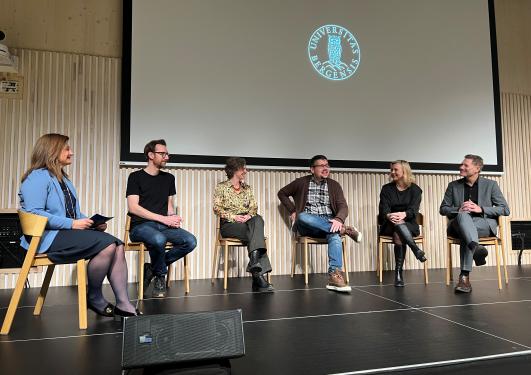 Panelsamtale på frokostmøte til Kompetansebehovsutvalget