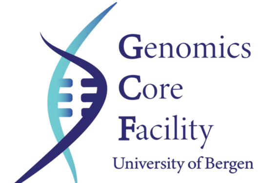logo for kjernefasilitet for genomikk