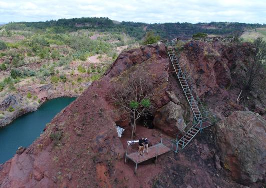 Image of that the world's oldest ochre mine, Ngwenya in eSwatini