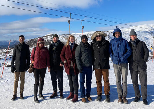 Project group at Voss, Vestland, Norway