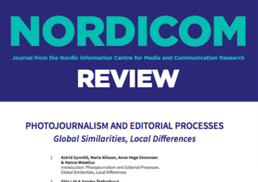 Forside på Nordicom review