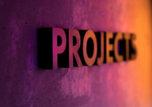 Illustrasjonsbilde "projects".