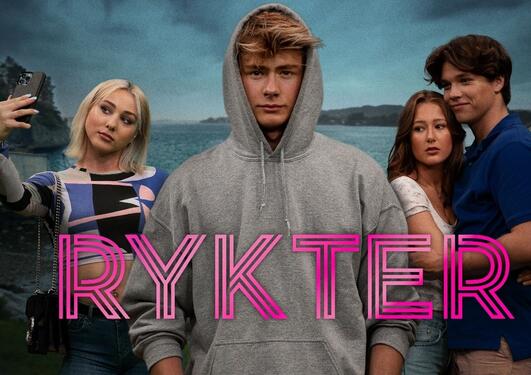 Logobilde for TV-serien Rykter