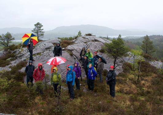 Field trip to Holsnøy