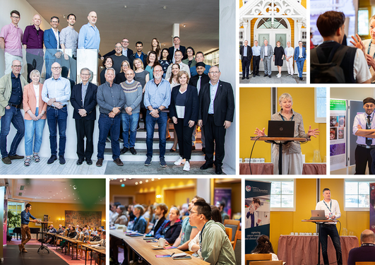 Collage of photos from the CCBIO annual symposium 2024.