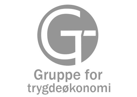 Logo for Gruppe for trygdeøkonomi