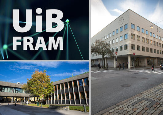 UiB FRAM starter piloter hos Det psykologiske og Det humanistiske fakultet.