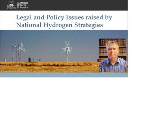 Australian Hydrogen Strategy - James Prest