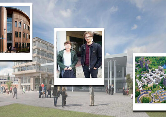 Bilder av University of York og Essex