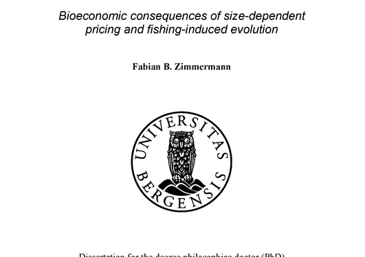 The value of size. Bioeconomic consequences of size-dependent pricing and...